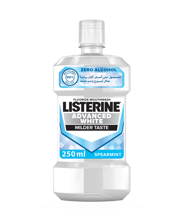 Listerine Mouthwash Advance White Mild 250ml