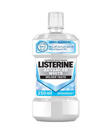 Listerine Mouthwash Advance White Mild 250ml