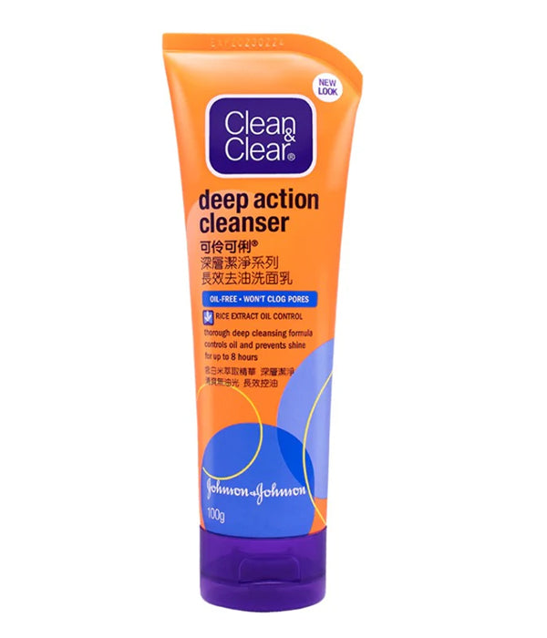 Clean & Clear Deep Action Cleanser 100ml