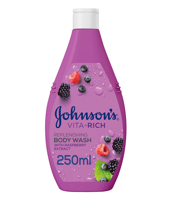 Johnson's Vita Rich Body Wash Replenish 250ml