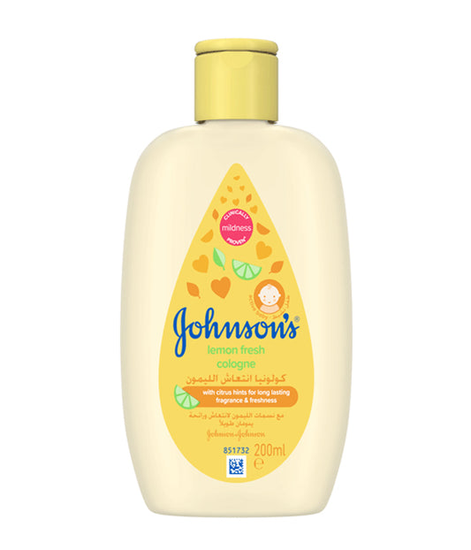 Johnson's Baby Cologne Fresh Lemon 200ml